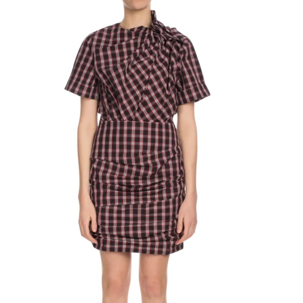 NWT!! Isabel Etoile Marant Plaid Dress